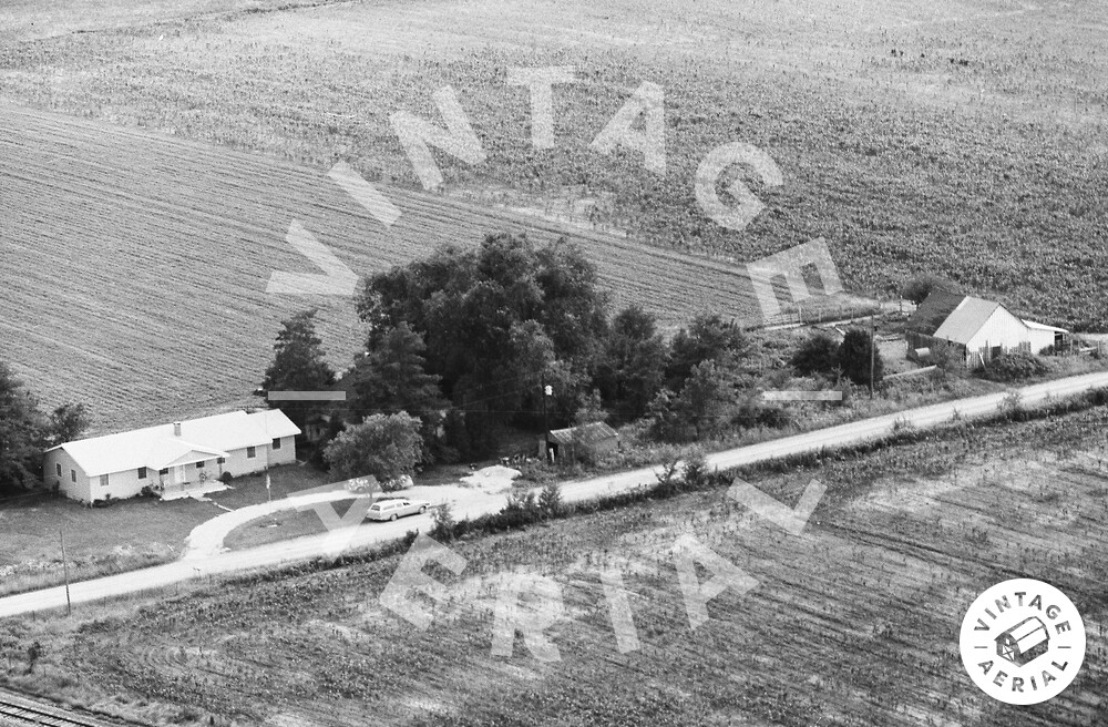 Vintage Aerial Missouri Randolph County 1978 12SRA20