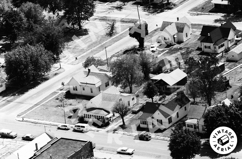 Vintage Aerial Illinois Pulaski County 1983 22WPU4