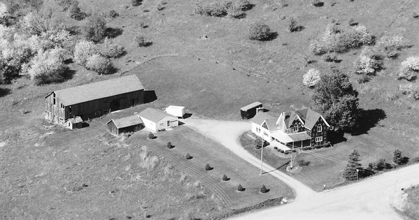 Vintage Aerial photo from 1995 in Cattaraugus County, NY