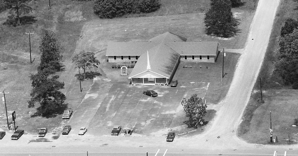 Vintage Aerial photo from 1993 in Beauregard Parish, LA