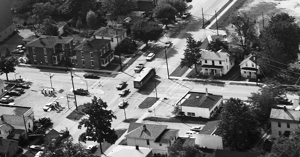 Vintage Aerial photo from 1973 in Delaware County, OH