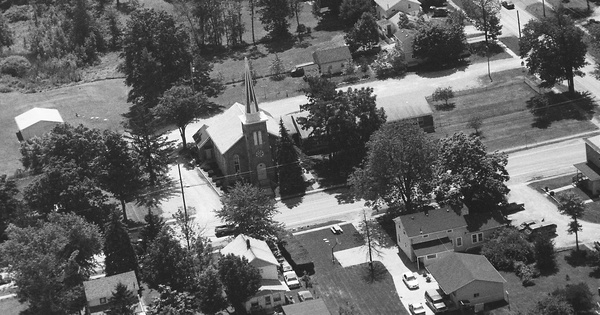 Vintage Aerial photo from 1995 in Medina County, OH
