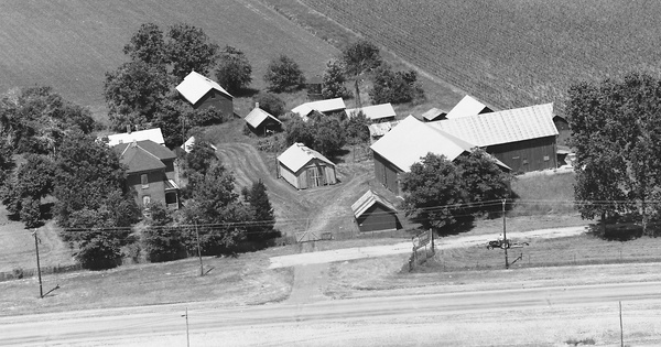 Vintage Aerial photo from 1991 in Allen County, OH