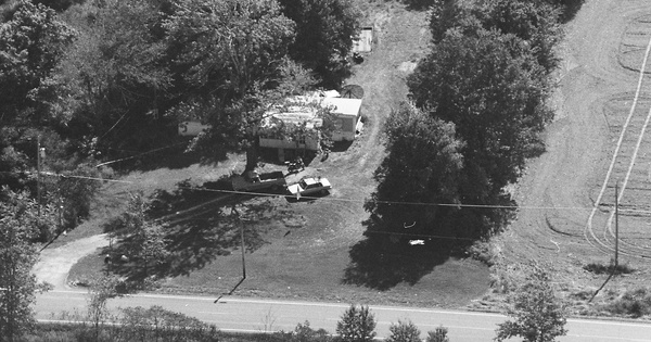 Vintage Aerial photo from 1995 in Portage County, OH