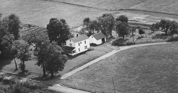 Vintage Aerial photo from 1976 in Portage County, OH
