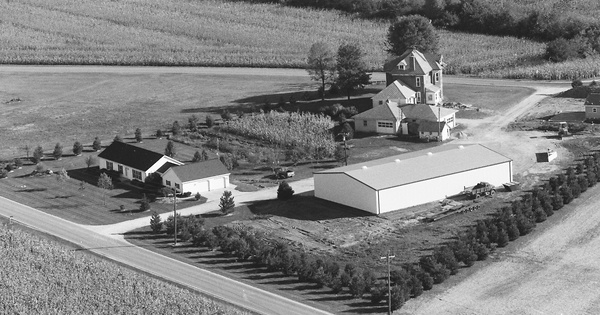 Vintage Aerial photo from 1998 in Sandusky County, OH