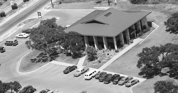 Vintage Aerial photo from 1986 in Bexar County, TX