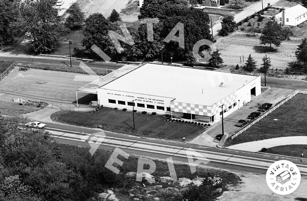 Vintage Aerial New Jersey Burlington County 1965 25CBU13