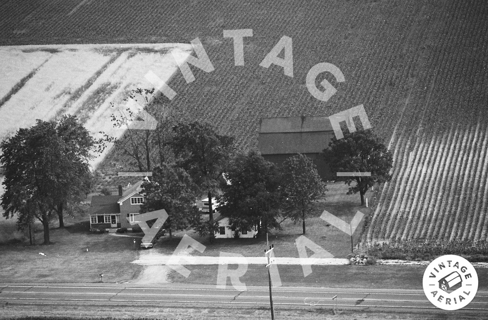 Vintage Aerial Ohio Van Wert County 1976 2CVA25