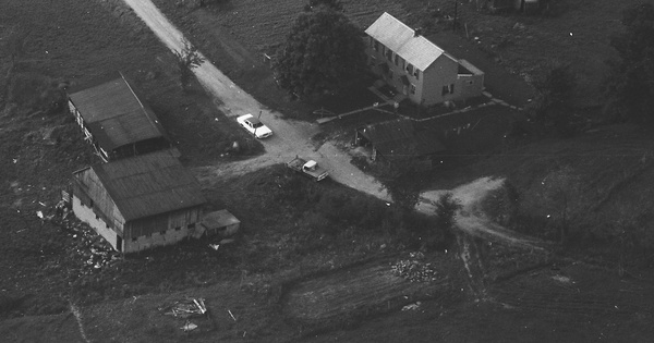 Vintage Aerial photo from 1986 in Guernsey County, OH
