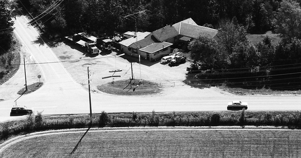 Vintage Aerial photo from 1983 in Geauga County, OH