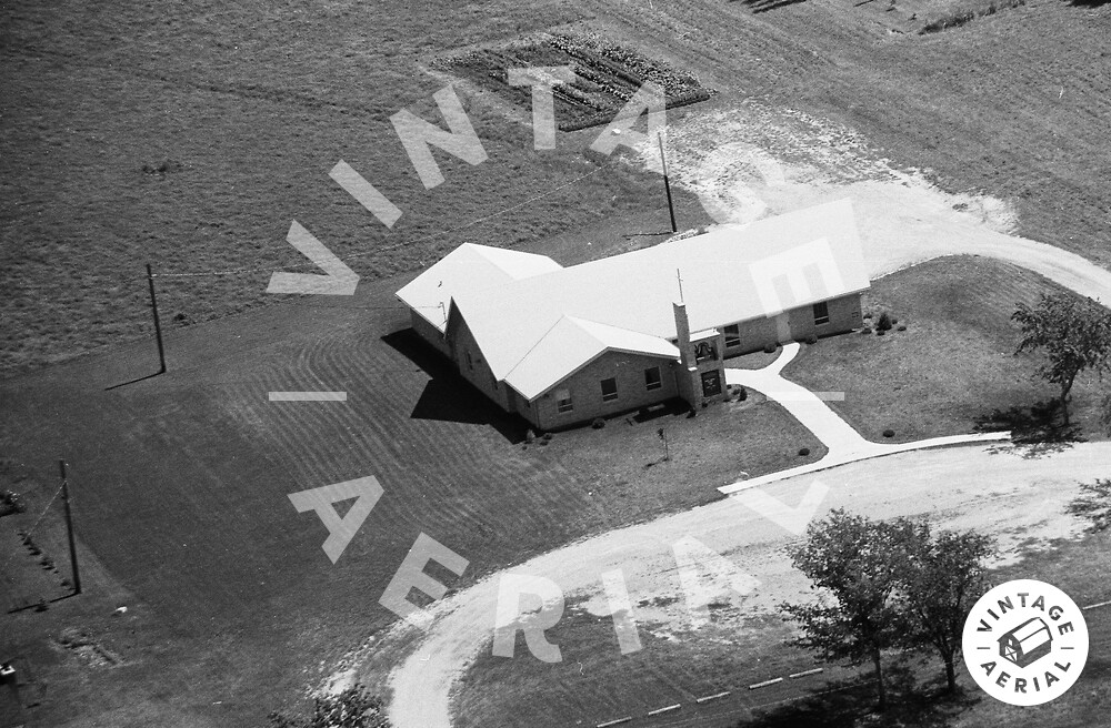 Vintage Aerial Minnesota Waseca County 1969 43JWA31