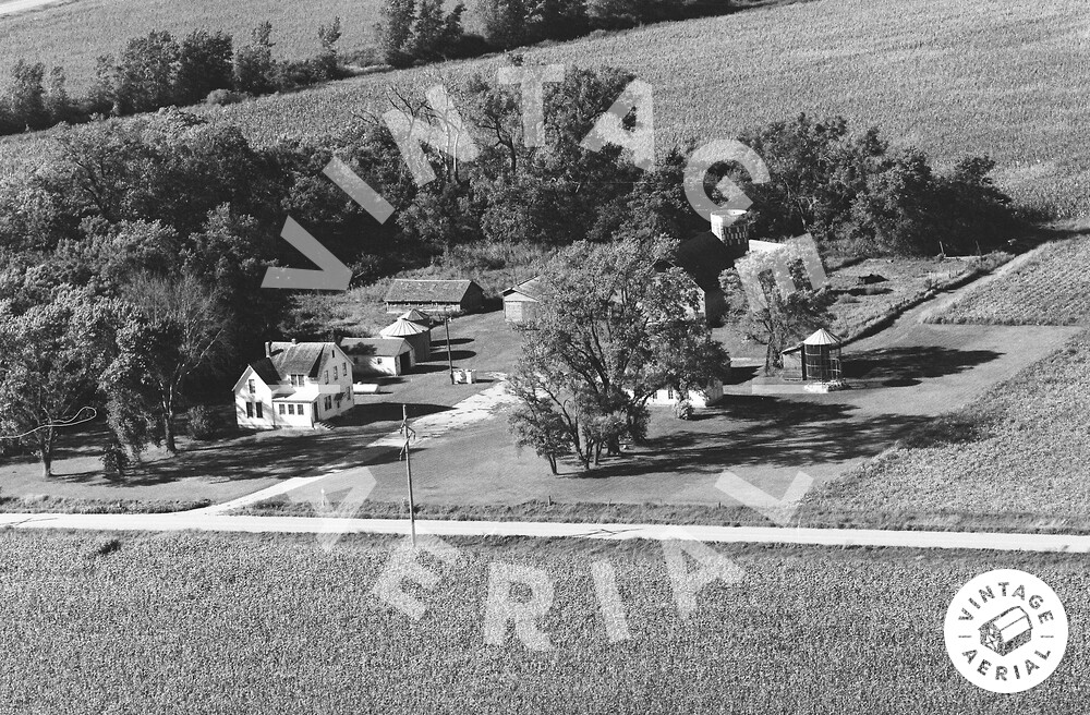 Vintage Aerial Minnesota Watonwan County 1981 42AWAT2