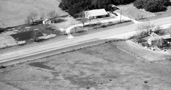 Vintage Aerial photo from 1994 in Williamson County, TX