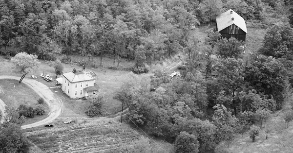 Vintage Aerial photo from 1982 in Columbiana County, OH