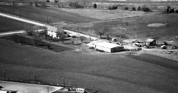 Vintage Aerial photo from 1991 in Rockwall County, TX