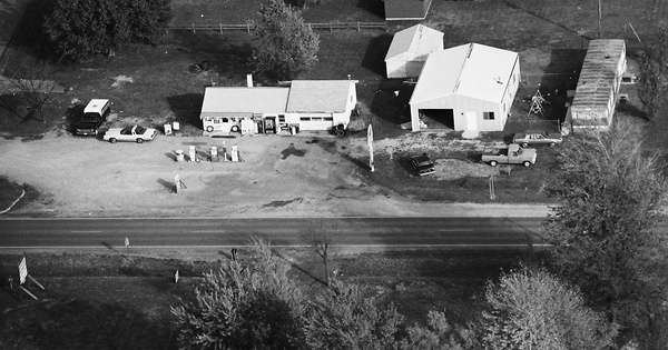 Vintage Aerial photo from 1988 in Marion County, IL