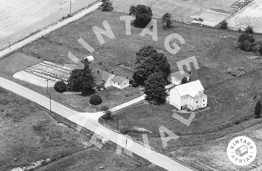Vintage Aerial Indiana Grant County 1966 23BGR15