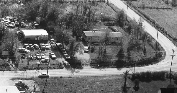 Vintage Aerial photo from 1984 in Lafayette County, MO