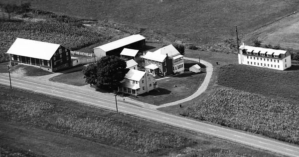 Vintage Aerial photo from 1991 in Snyder County, PA