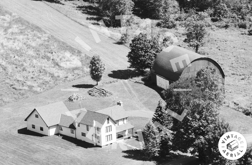 Vintage Aerial Pennsylvania Sullivan County 1984 11TSL7