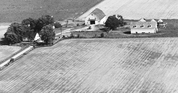 Vintage Aerial photo from 1972 in Madison County, IN