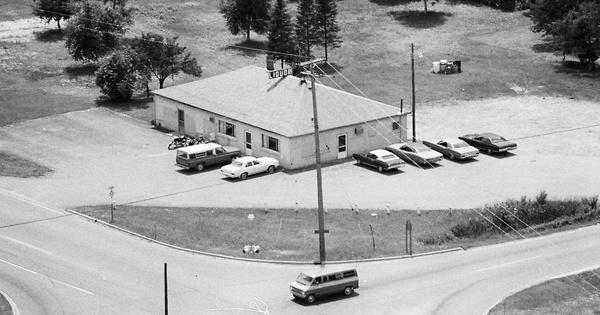 Vintage Aerial photo from 1978 in Saginaw County, MI