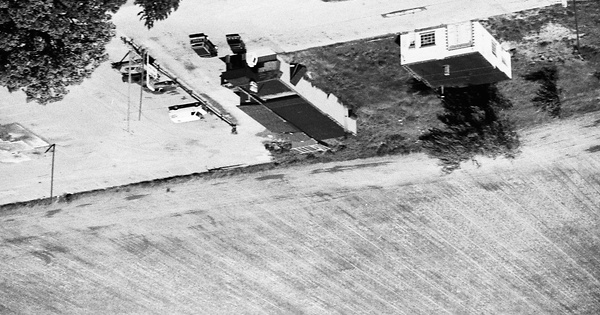 Vintage Aerial photo from 1981 in Saginaw County, MI