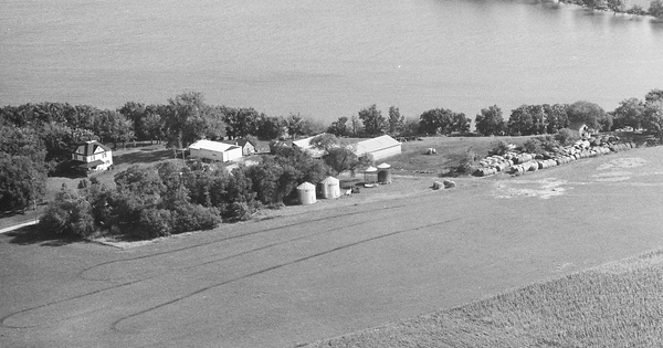 Vintage Aerial photo from 1981 in Grant County, MN
