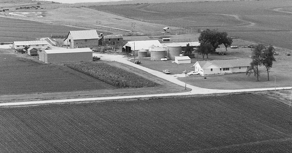 Vintage Aerial photo from 1979 in Anderson County, KS