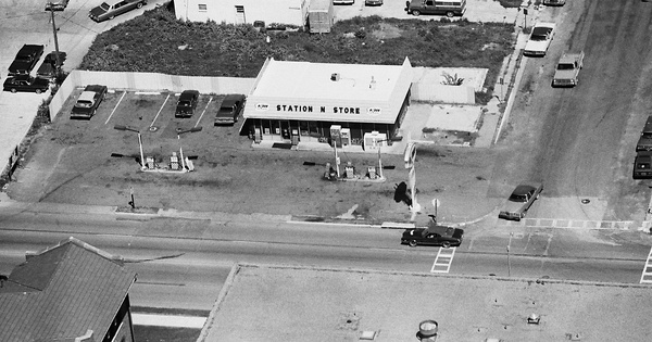 Vintage Aerial photo from 1980 in Chickasaw County, IA