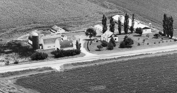 Vintage Aerial photo from 1979 in Butler County, IA