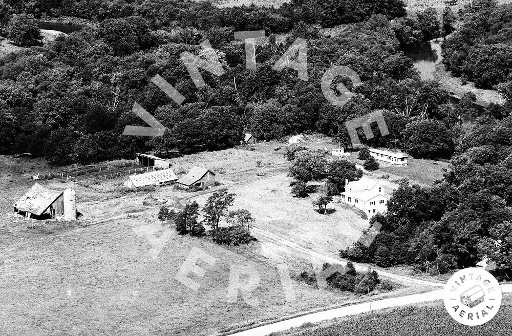 Vintage Aerial Iowa Emmet County 1981 33CEM20