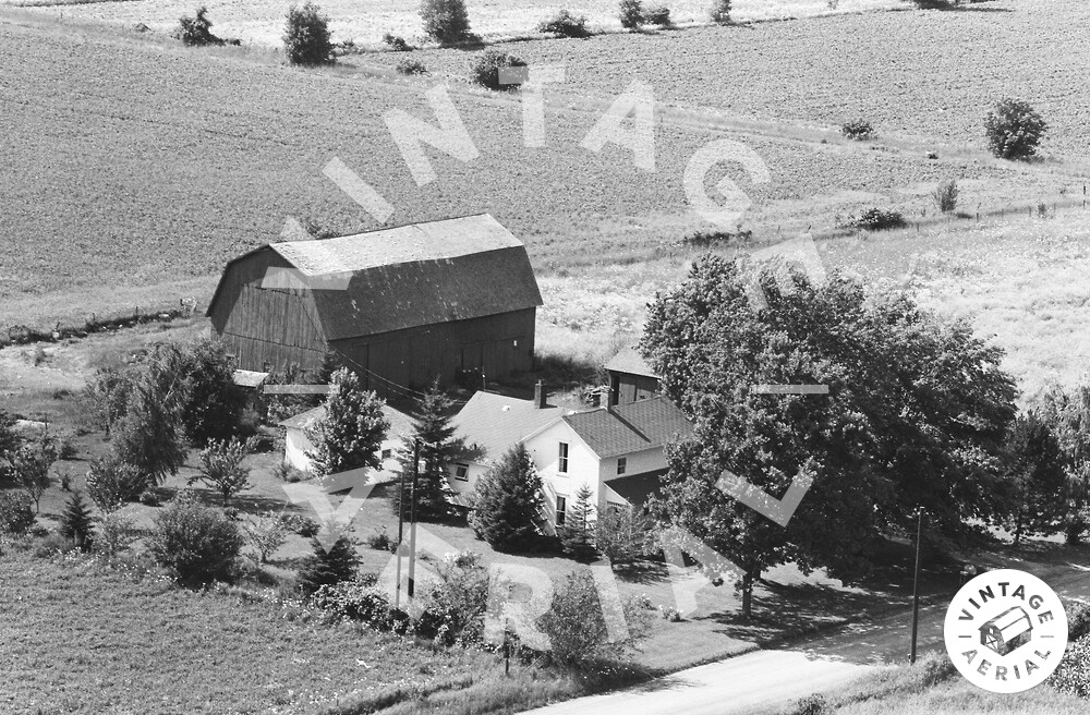 Vintage Aerial Michigan Eaton County 1968 12EEA17