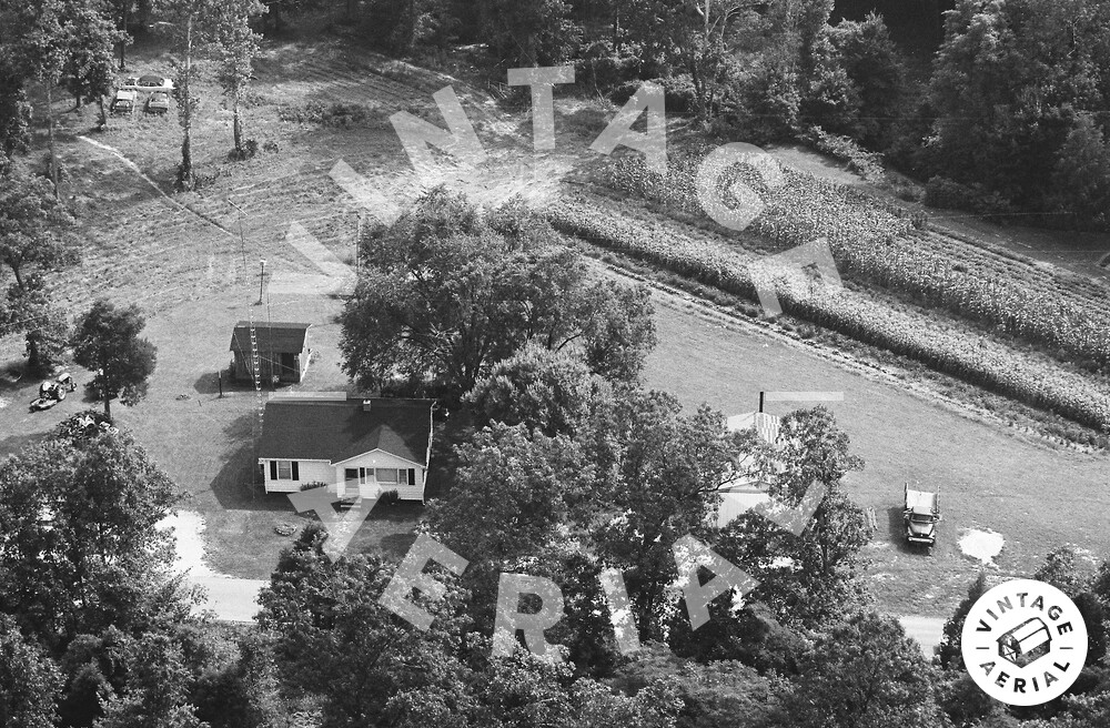 Vintage Aerial Kentucky Hart County 1981 60IHA3