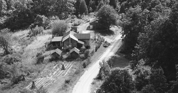 Vintage Aerial photo from 1985 in Hardin County, KY