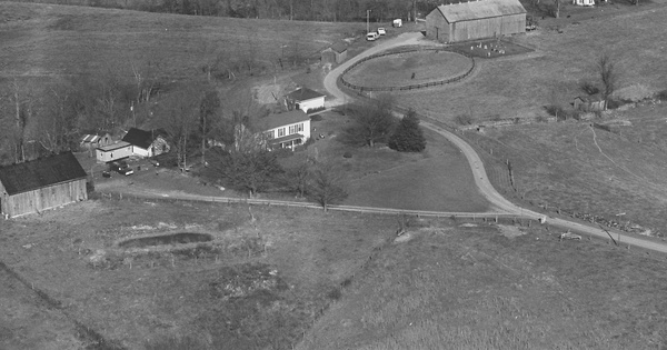Vintage Aerial photo from 1981 in Garrard County, KY