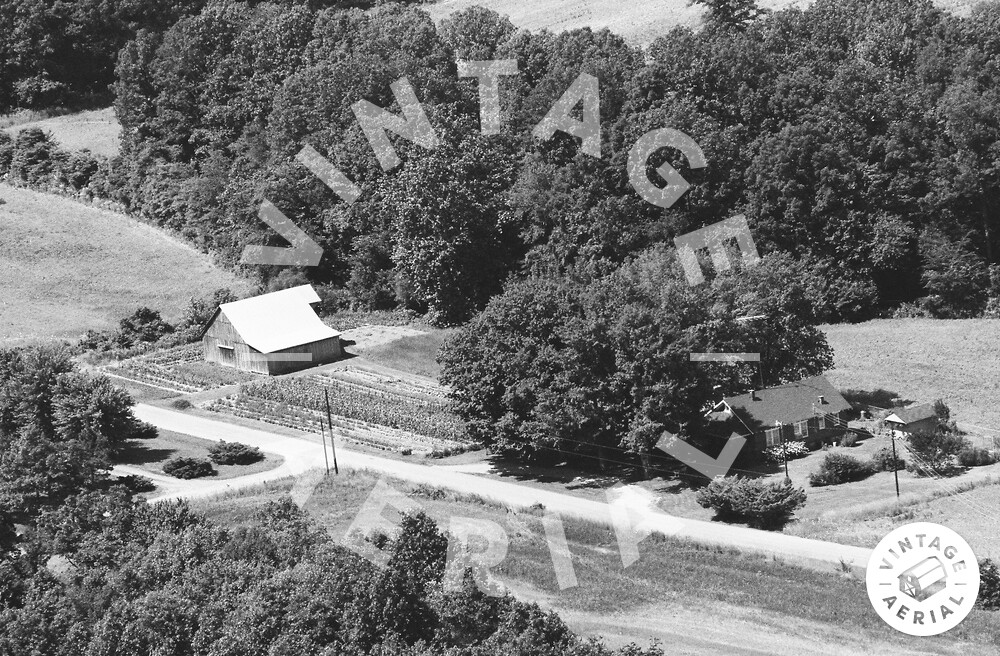 Vintage Aerial Kentucky Graves County 1984 3LGR2