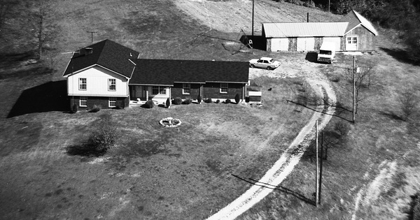 Vintage Aerial photo from 1982 in Powell County, KY