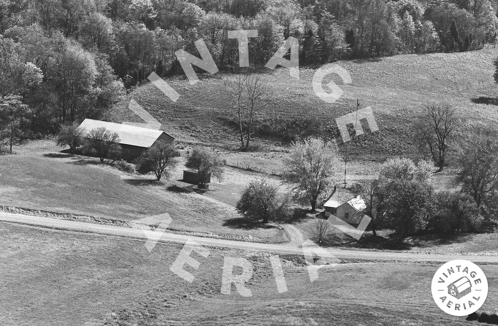 Vintage Aerial Kentucky Trimble County 1978 12MTR14