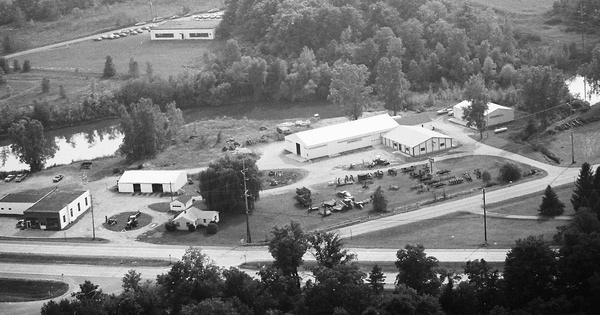 Vintage Aerial photo from 1977 in Ingham County, MI