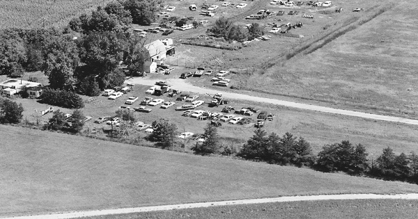 Vintage Aerial photo from 1980 in Sherburne County, MN