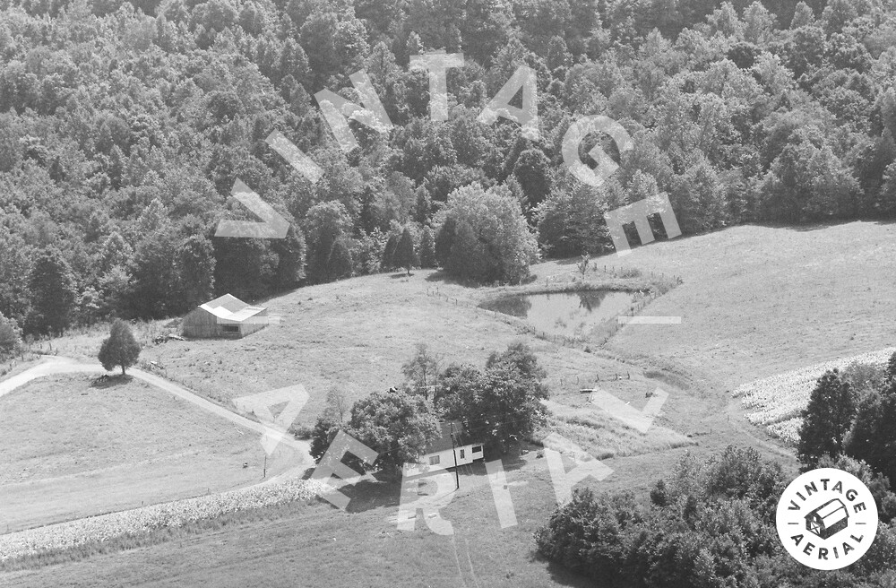 Vintage Aerial Kentucky Adair County 1979 70OAD16