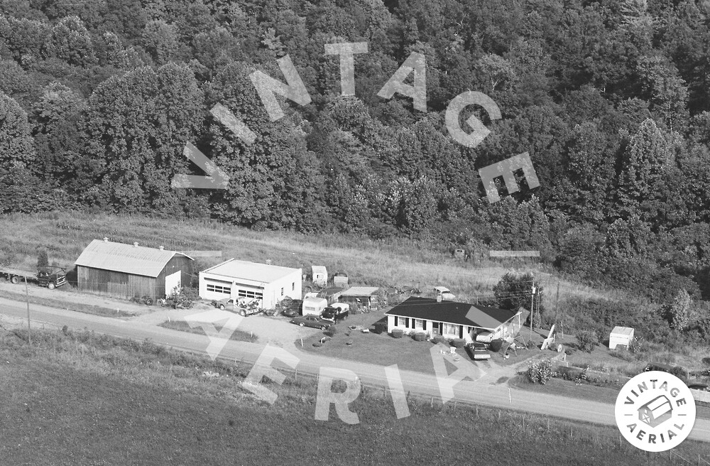 Vintage Aerial Kentucky Adair County 1979 53OAD24