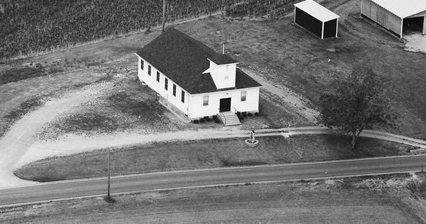 Vintage Aerial photo from 1988 in Bracken County, KY