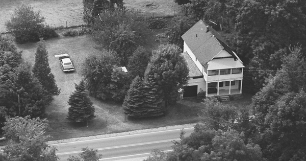 Vintage Aerial photo from 1981 in Washtenaw County, MI