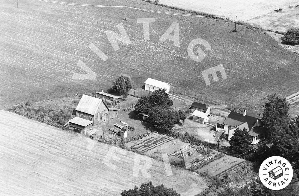 Vintage Aerial Illinois Vermilion County 1966 59FVE6