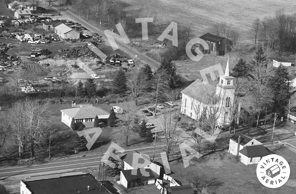 Vintage Aerial Pennsylvania Mercer County 1979 107CME18