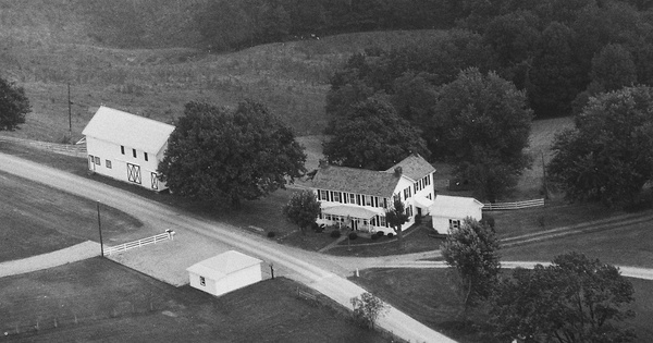 Vintage Aerial photo from 1995 in Washington County, PA