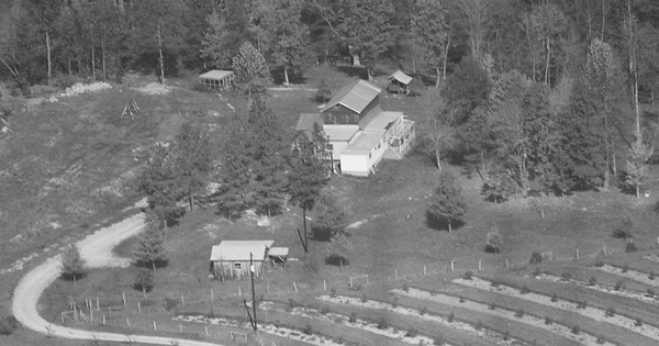 Vintage Aerial photo from -1986 in Catawba County, NC